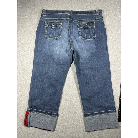 Escada Sport  Vintage Capri High‎ Waist Jeans size EU 40 Made In Italy - Picture 4 of 6